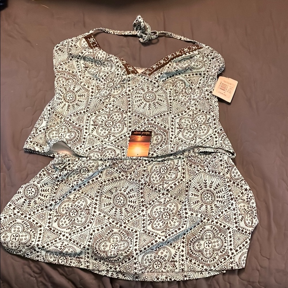 Women 16 tank bikini NWT